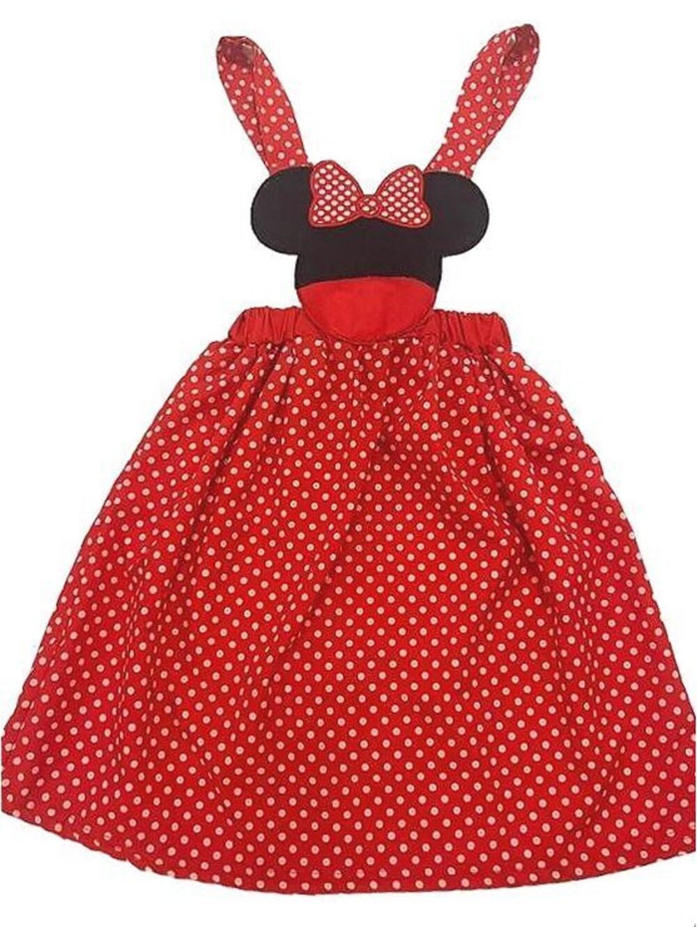 Minnie Mouse Apron Dress Size 5T, No Label